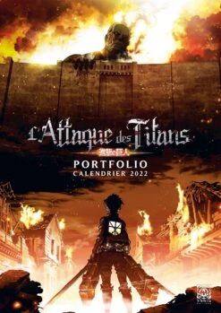 L'ATTAQUE DES TITANS - Calendrier 2022