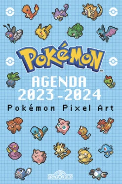POKEMON - Agenda 2023/2024 - Couverture Pixels