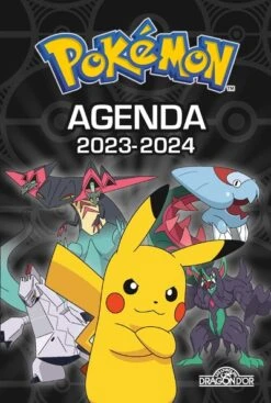 POKEMON - Agenda 2023/2024 - Couverture Noire