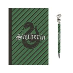 Cerda HARRY POTTER - Set Papeterie Serpentard - Bloc-notes + Stylo - 2 Pc