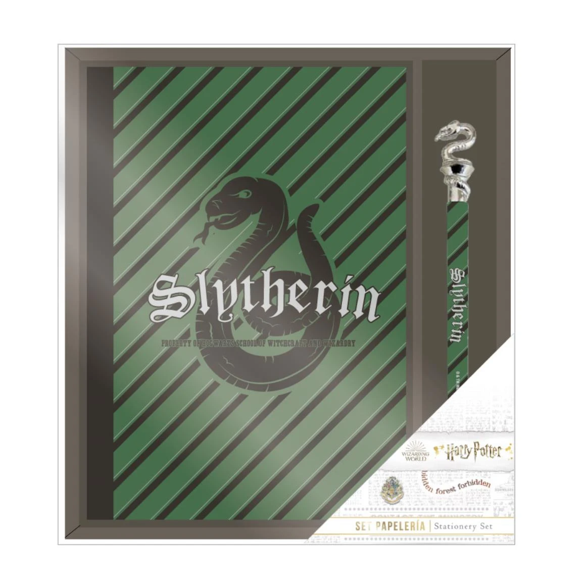 Cerda HARRY POTTER - Set Papeterie Serpentard - Bloc-notes + Stylo - 2 Pc 2 Cerda HARRY POTTER - Set Papeterie Serpentard - Bloc-notes + Stylo - 2 Pc – Image 2