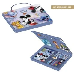 Cerda DISNEY 100 ANS - Boîte De Papeterie - 12 Pc. - 37,5 X 25 X 3 Cm