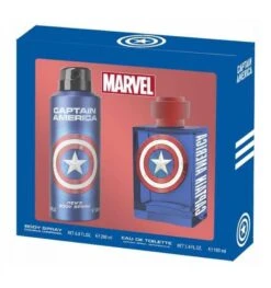 MARVEL - Parfum + Body Spray - Captain America - Edition Speciale