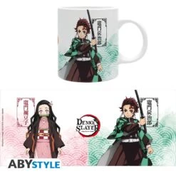 ABYstyle DEMON SLAYER - Tanjiro & Nezuko - Mug 320 Ml -Maison Élégante Promos Boutique FIGABYMUGA157 5