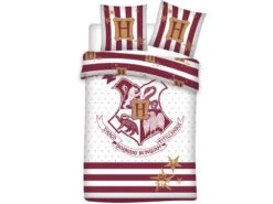 HARRY POTTER - Parure De Lit 200x200cm - Hogwarts '100% Coton'