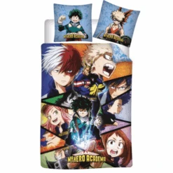 MY HERO ACADEMIA - Parure De Lit 140x200cm - '100% Microfibre'