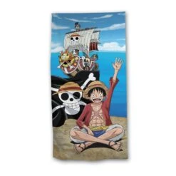 ONE PIECE Serviette De Plage 100% Coton 70x140cm