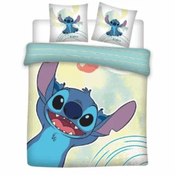 LILO & STITCH - Stitch - Parure De Lit 240x220cm - '100% Cotton'