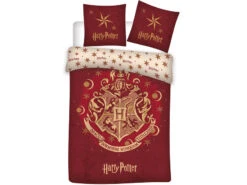 HARRY POTTER - Parure De Lit 140x200cm - Hogwarts R. '100% Coton'