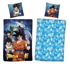 DRAGON BALL - Parure De Lit 140x200cm Dragon Ball Super '100% Coton'