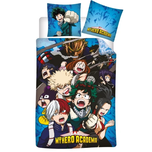 MY HERO ACADEMIA - Parure De Lit 140X200 - '100% Coton' 1 MY HERO ACADEMIA - Parure De Lit 140X200 - '100% Coton'