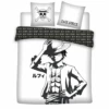 ONE PIECE - Luffy B & W - Parure De Lit 240X220 - '100% Microfibre'