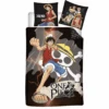 ONE PIECE - Luffy - Parure De Lit 140x200cm - '100% Microfibre'