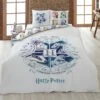 HARRY POTTER - Parure De Lit 140x200cm - Hogwarts W. '100% Coton'