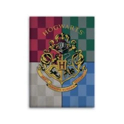 HARRY POTTER - Poudlard - Plaid Polaire 100% Microfibre 70x140cm