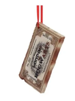 HARRY POTTER - Ticket Poudlard Express - Décoration De Sapin 9.5cm -Maison Élégante Promos Boutique FIGB6046V2 3