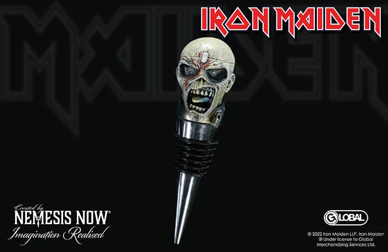 IRON MAIDEN - Piece Of Mind - Bouchon De Bouteille 10cm 1 IRON MAIDEN - Piece Of Mind - Bouchon De Bouteille 10cm