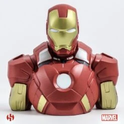 MARVEL - Tirelire Boite Blister - Iron Man Bust 20 Cm