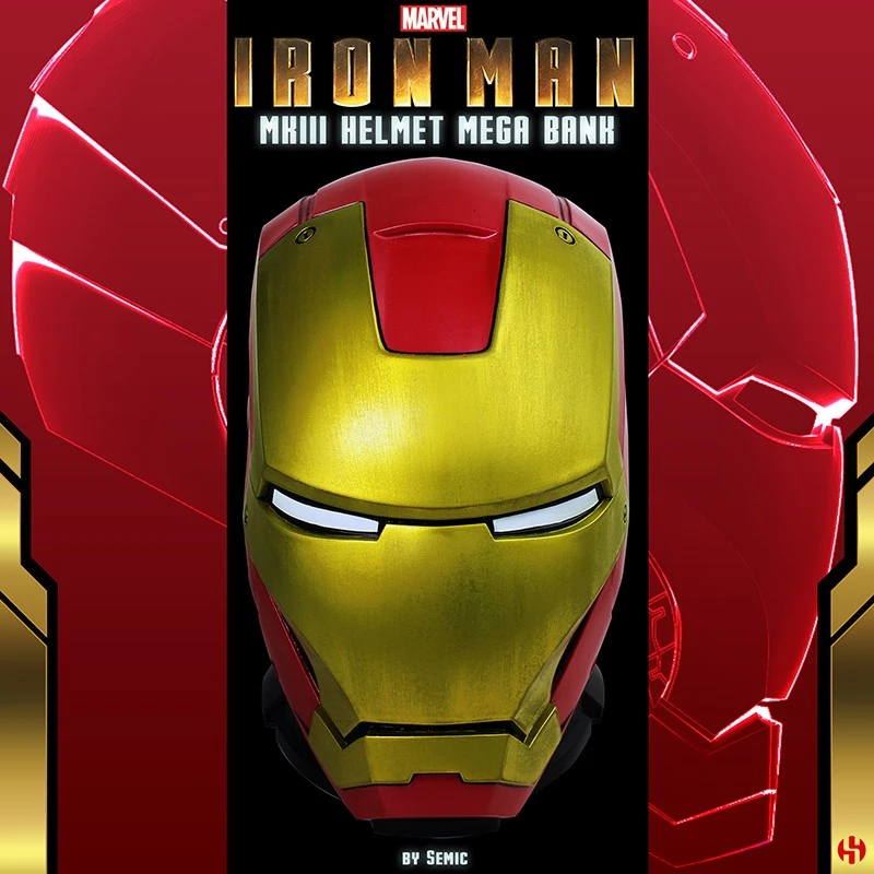 MARVEL - Iron Man - Tirelire Casque MKIII 25cm 6 MARVEL - Iron Man - Tirelire Casque MKIII 25cm – Image 6