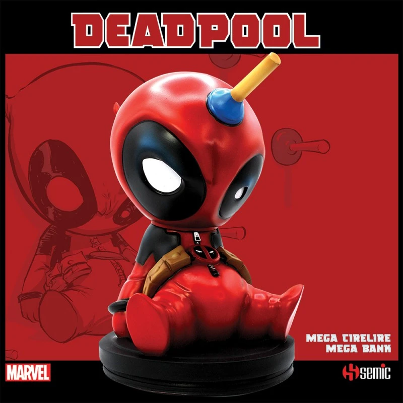 MARVEL - Tirelire Boite Blister - Baby Deadpool - 19.5 Cm 6 MARVEL - Tirelire Boite Blister - Baby Deadpool - 19.5 Cm – Image 6