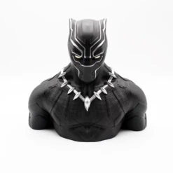 MARVEL - Tirelire Boite Blister - Black Panther Waka Deluxe Bust 20 Cm