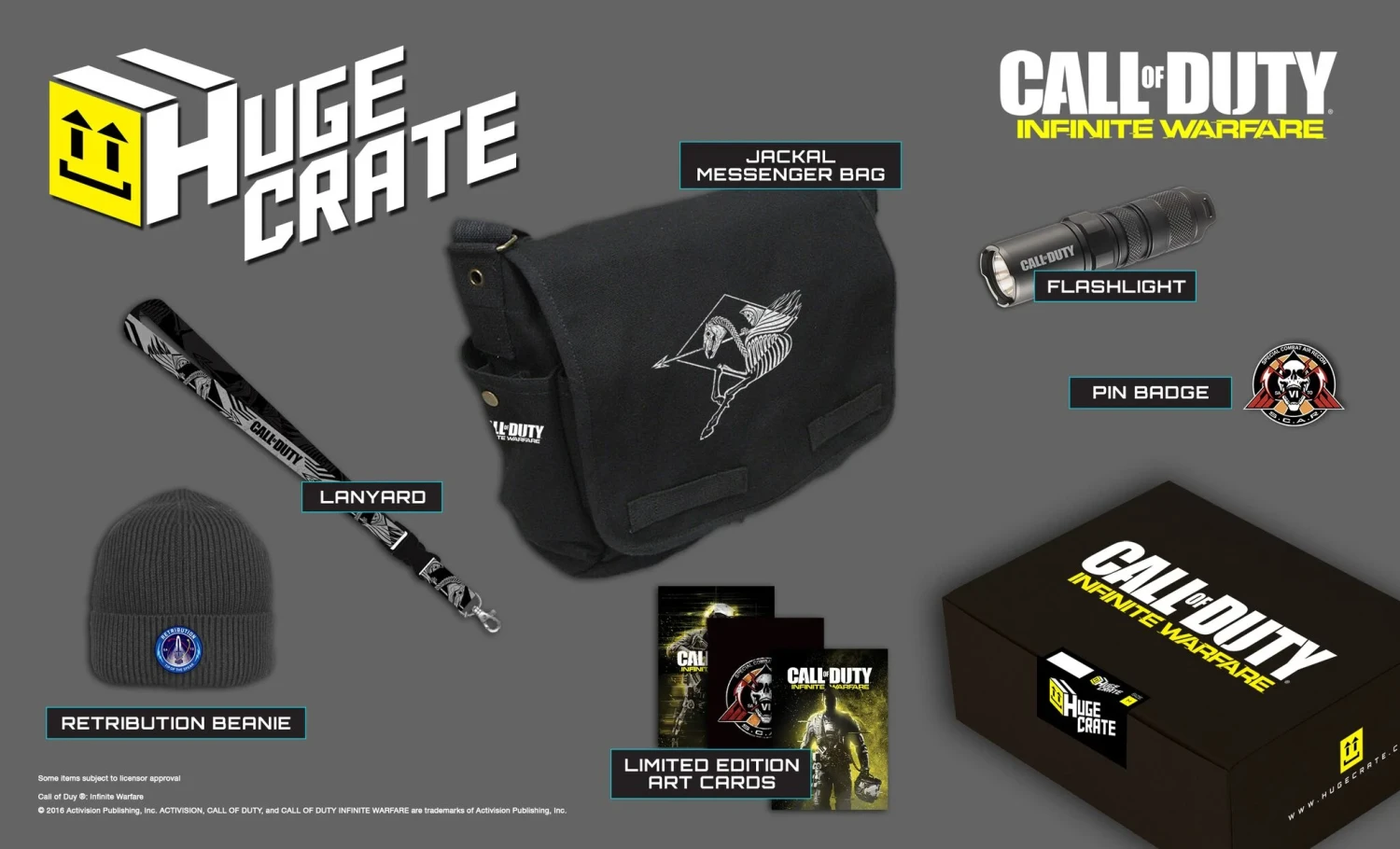 HUGE CRATE - Box Call Of Duty Infinite Warfare 1 HUGE CRATE - Box Call Of Duty Infinite Warfare