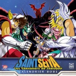 SAINT SEIYA - Calendrier 2021 '30x30cm'