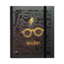 HARRY POTTER - Vif D'Or - Classeur 4 Anneaux '32x27.5cm' -Maison Élégante Promos Boutique FIGCAT0069 4