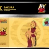 NARUTO SHIPPUDEN - Sakura - Golden Ticket 20ème Anniversaire