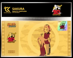 NARUTO SHIPPUDEN - Sakura - Golden Ticket 20ème Anniversaire