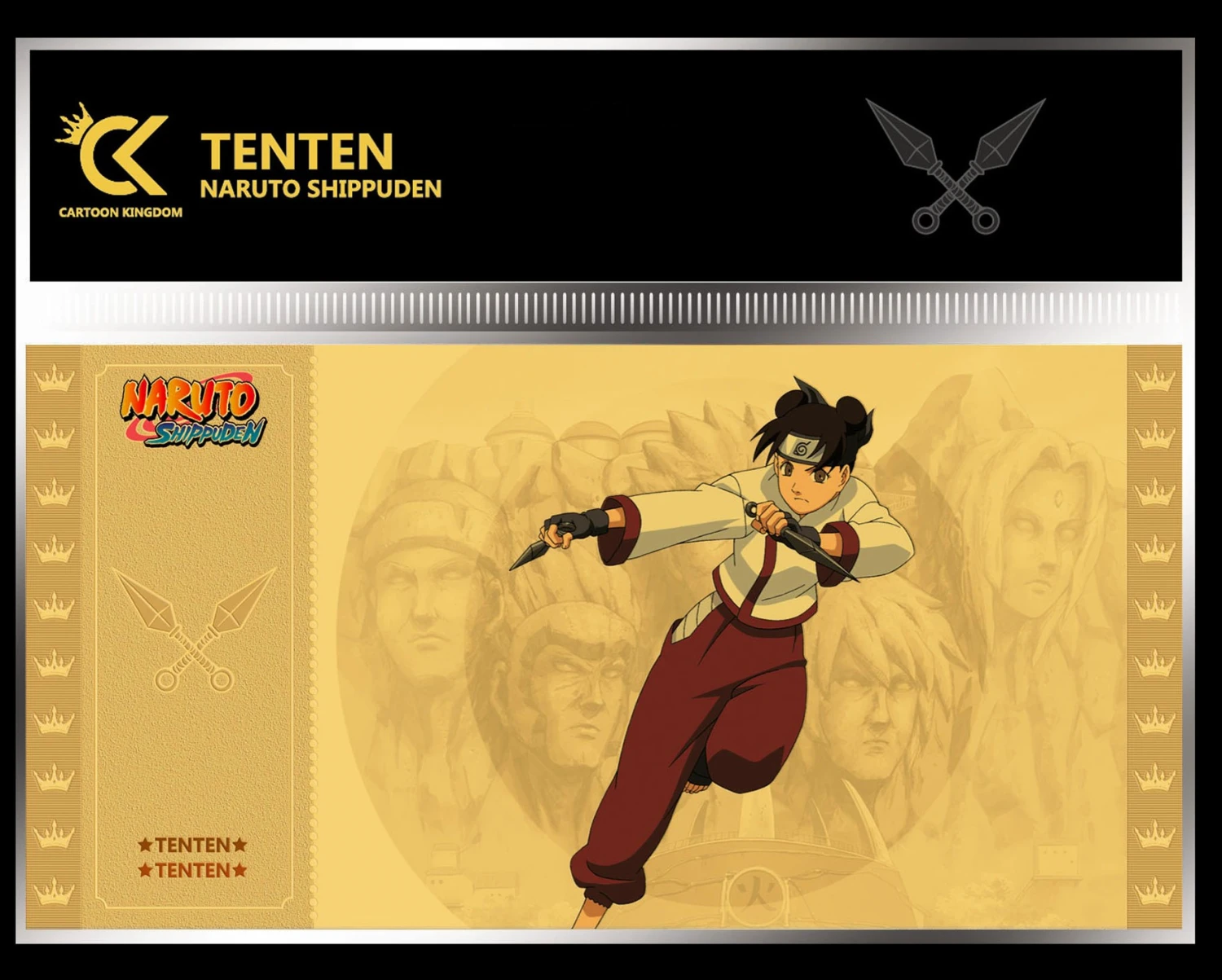 NARUTO SHIPPUDEN - Tenten - Golden Ticket 1 NARUTO SHIPPUDEN - Tenten - Golden Ticket