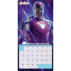 MARVEL AVENGERS - Calendrier 2020 - 30x30 5 MARVEL AVENGERS - Calendrier 2020 - 30x30 -Maison Élégante Promos Boutique FIGCP20024 3
