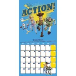 TOY STORY 4 - Calendrier 2020 - 30x30 -Maison Élégante Promos Boutique FIGCP20067 3