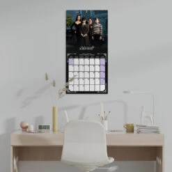 MERCREDI - Calendrier 2024 - 30 X 30 Cm -Maison Élégante Promos Boutique FIGCP24102 4