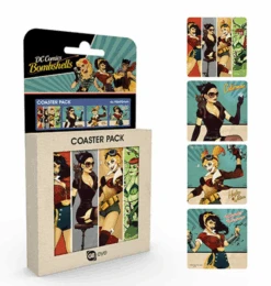 Gb Eye DC COMICS - Pack De 4 Dessous De Verre - Bombshells