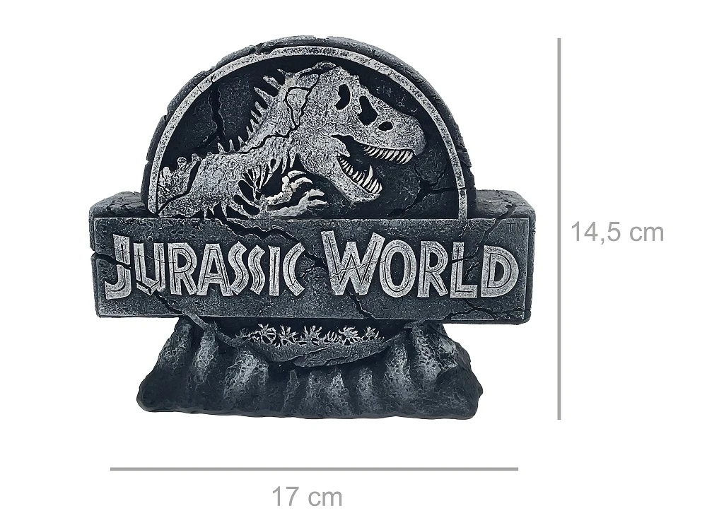 JURASSIC WORLD - Tirelire En Résine - 17x14,5x 6 Cm 2 JURASSIC WORLD - Tirelire En Résine - 17x14,5x 6 Cm – Image 2