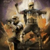 ROGUE ONE KEY FORCES - Magnetic Metal Poster 45x32 - Scarif Trooper