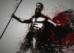 PC SPLATTER - Magnetic Metal Poster 45X32 - This Is SPARTA