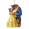 Enesco DISNEY - Décoration à Suspendre - La Belle Et La Bête - '10x6x7'