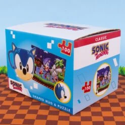SONIC - Pack Cadeau - Mug 300ml + Puzzle 100 Pc 9 SONIC - Pack Cadeau - Mug 300ml + Puzzle 100 Pc -Maison Élégante Promos Boutique FIGFIZZ320007 4