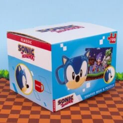 SONIC - Pack Cadeau - Mug 300ml + Puzzle 100 Pc 10 SONIC - Pack Cadeau - Mug 300ml + Puzzle 100 Pc -Maison Élégante Promos Boutique FIGFIZZ320007 5