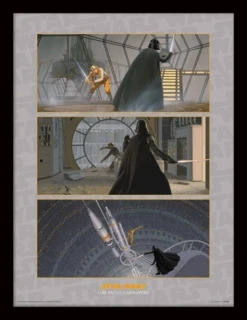 PYRAMID STAR WARS - Collector Print HQ 32X42 - Luke Battles Darth Vader
