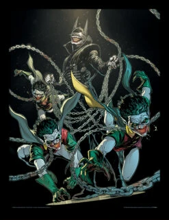 PYRAMID DC COMICS - Framed 30X40 Print - Batman - The Batman Who Laughs