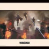 PYRAMID STAR WARS - The Mandalorian : Assemble - Impression Encadrée 30x40cm