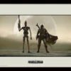 PYRAMID STAR WARS - The Mandalorian : Duo - Impression Encadrée 30x40cm