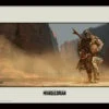 PYRAMID STAR WARS - The Mandalorian : Walk - Impression Encadrée 30x40cm