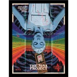 PYRAMID STRANGER THINGS S4 - Le Projet Nina - Impression Encadrée 30x40cm