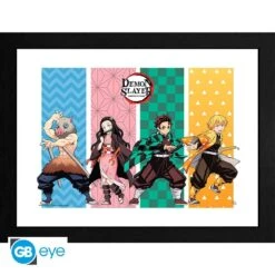 Gb Eye DEMON SLAYER - Groupe - Collector Print '30x40cm'