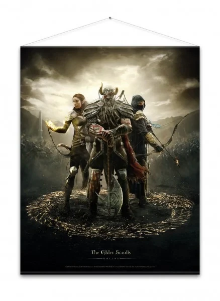THE ELDER SCROLLS ONLINE - WallScroll 77X100 - Legends 1 THE ELDER SCROLLS ONLINE - WallScroll 77X100 - Legends