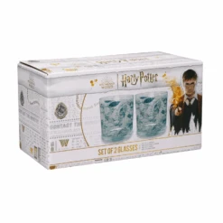 HARRY POTTER - Chemin De Traverse - Set De 2 Verres -Maison Élégante Promos Boutique FIGGL02HP04 3
